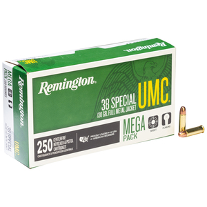 Remington UMC Ammunition 38 Special 130 Grain Full Metal Jacket 500 rounds